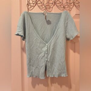 blue garage top